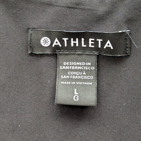 Athleta Swing Forward Tank in Solid Black size Large - Picture 7 of 11